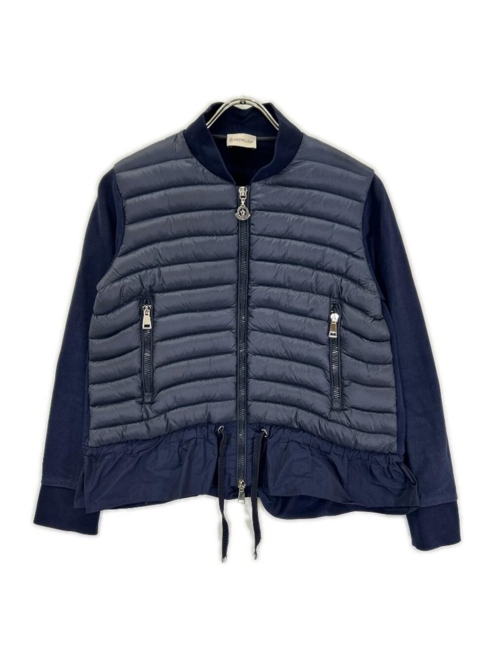 Moncler Maglia Cardigan Navy Switchingjacket XS